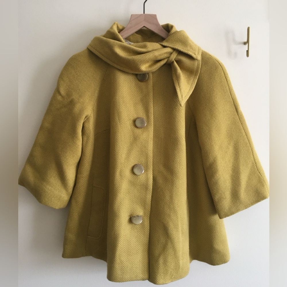 Anthropologie brand Tabitha Ascot Swing Coat - Picture 2 of 5